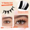 GEMERRY Lash Clusters Fluffy Cluster Lashes Mink Cluster Eyelash Extensions Lash Extension Clusters DIY at Home Eyelash Clusters