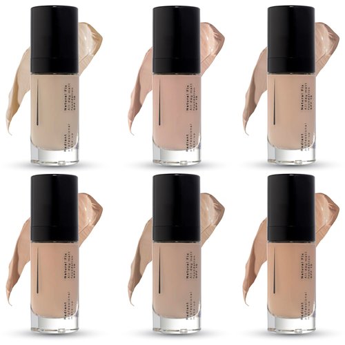 Radiant Professional Natural Fix All Day Matte Cream Foundation - Long Wear High Coverage Face Makeup Foundation With SPF 15 - Oil Free Matte Finish - For All Skin Types-1.01 oz. (02 - Caramel)