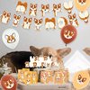 ARHAVI 12Pcs Corgi Party Favor Gift Bags for Corgi Birthday Party Decorations Supplies
