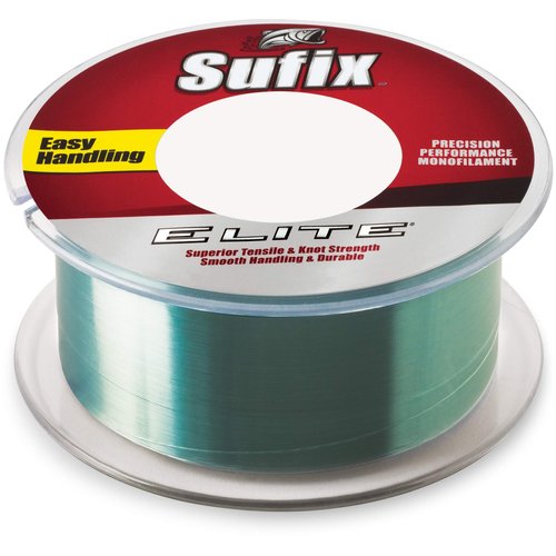 Sufix Elite 8 lb Fishing Line (Green, Size- 330 YD Spool)