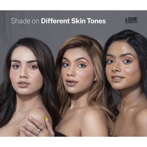 Love Earth Lip Tint & Cheek Tint Multipot-Watch Me Slay With Richness Of Essential Oils And Vitamin E For Lips, Eyelids & Cheeks