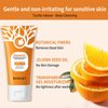 Orange Exfoliating Gel, Moisturizer Face Body Scrub Gel,Deep Cleansing Moisturizing Facial Exfoliator,Natural Orange Peeling Gel Face Scrub (2PCS)