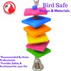 Bonka Bird Toys 1129 Mini Stepper Small Parrot Cage Toy Lovebirds, Parrotlet, Budgie, and Similar Sized Birds