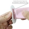 EIKS 6 Sets Tube Squeezer Clip for Toothpaste, Hand Cream, Paint Tube, Cosmetics, Easy Press & Reduces Waste