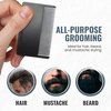 3 Pack Pocket Beard Comb for Men - Mini Hair and Mustache Styling Comb Kit | Anti-Static Wallet Comb for Men’s Beard Care, Grooming, and Detangling | Portable Small Combs for On-The-Go
