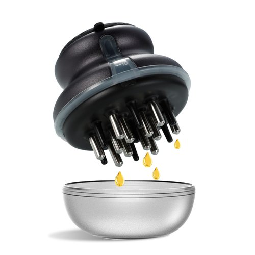 HUAYULINK Hair Oil Applicator Comb,Hair Oil Applicator and Scalp Massager 2 in 1,Scalp Oil applicator Comb for for Hair Care,Hair Growth,for Salon Care,Oily/Greasy Hair