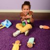 Constructive Playthings 6-Piece Expression Plush Baby Dolls Set for Social Emotional Learning, Plush Multicultural Sensory Cloth Babies Toy Set, Multicolor