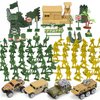 TOY Life 95 PCS Army Men, Army Toys, Toy Soldiers for Boys, Plastic Army Men Action Figures, Military Toys, Green Army Men Playset, Soldier Toys, Army Guys, Army Action Figures, Toy Army Men