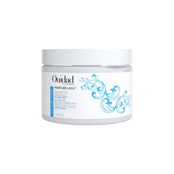 Ouidad Moisture Lock Curl Butter - 11 oz, Nourishing Curl Cream with Mango Seed, Shea Butter & Avocado Oil, Hydrating Hair Moisturizer & Curl Definer, Conditions and Elongates Curls, All Curl Types