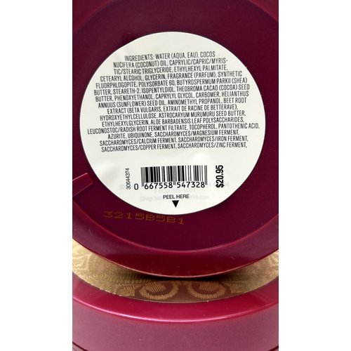 2 LUMINOUS GLOWTION BATH BODY BUTTER 6.5 OZ