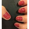 Abby Floral - Jamberry Nail Wraps - Half Sheet