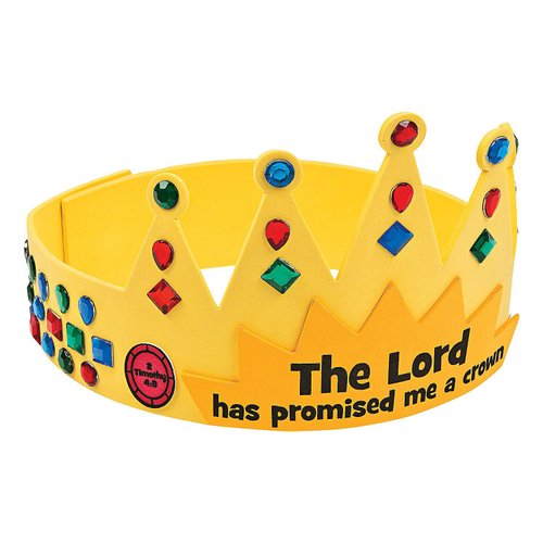 God Has Promised Me a Crown Craft Kit - Makes 12 - Crafts for Kids and Fun Home Activities