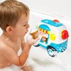 PSXTCU Baby Bubble Bath ice Cream Foam tub Toys Machine Maker Bubble Car for Bathtub Bath Toy Kids Ages 1-3,Bubble Maker Toy for Toddlers Bath Toys 4-8 Years Old Girl Gifts