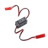 ShareGoo 2 Pack On/Off Power Switch Battery Receiver JST Connector Compatible with HSP RC 1/10 1/8 Car Crawler Buggy Multicopter Airplane -Red