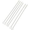 Honbay Straw Cleaner Brushes, nylon bristles stainless steel handle, Nylon Skinny Pipe Tube Cleaner - 20 Piece Value Pack - 6 mm bristles x 7" 175mm long