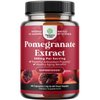 Pomegranate Extract Capsules Antioxidant Supplement - Natural Pomegranate Capsules for Heart Health Joint Support and Pre Workout for Men and Women - Nitric Oxide Supplement with Brain Health Vitamins