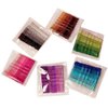 144 Pcs Glitter Powder Bobby Pins Gradient Colorful Hair Clips Metal Hairpins Hair Accessories for Women and Girls