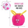 Talking Plush Sports Balls for Toddlers 1-3 | Soft Sports Balls for Baby | Toddler Sports Toys | Set of 4 - Plush Basketball, Baseball, Soccer Ball & Football