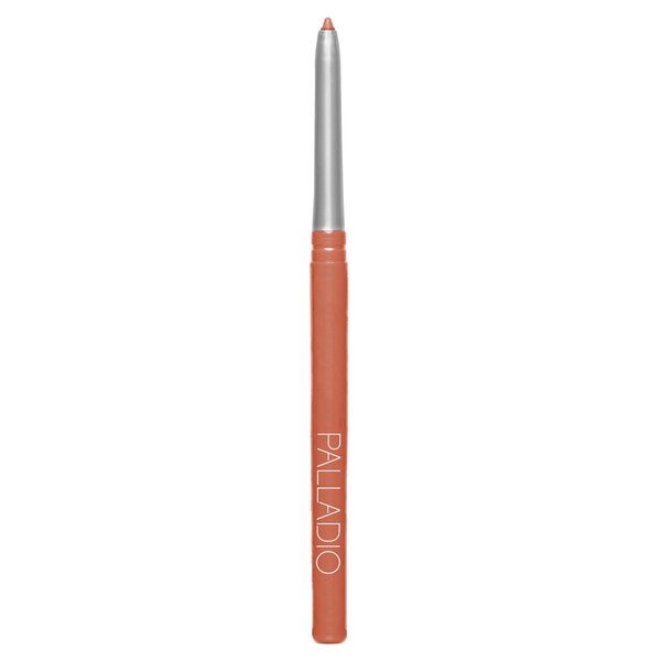 Palladio Retractable Waterproof Lip Liner High Pigmented and Creamy Color Slim Twist Up Smudge Proof Formula with Long Lasting All Day Wear No Sharpener Required, Nearly Nude