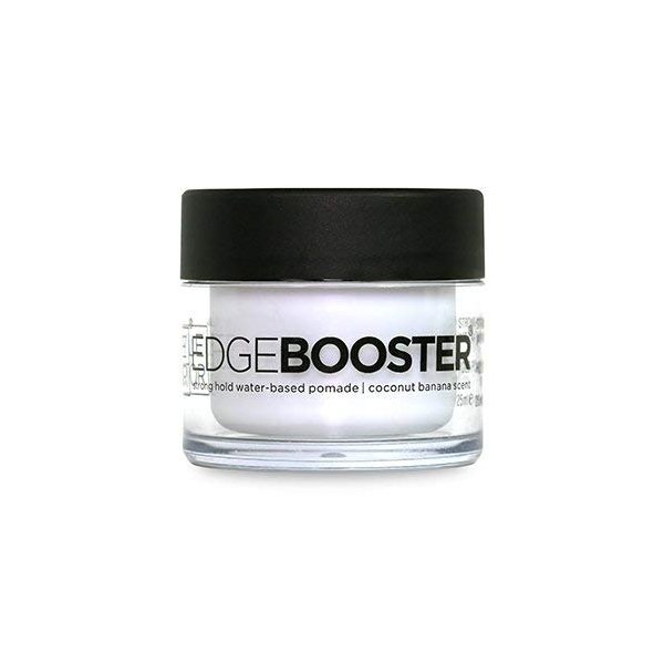 Style Factor Mini Edge Booster Strong Hold Hair Pomade Color Travel 0.85oz (Coconut Banana)