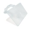 2.25" L x 1.25" H Plastic Cooler/Refrigerator UPC Label Holder Clip Organizer for Double Wire Fridge Shelf - 50 Pack