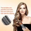 PUREGUST Round Brush Attachment for Dyson Air wrap Oval Round Volumizing Brush for Dyson Airwrap Accessories, Gold
