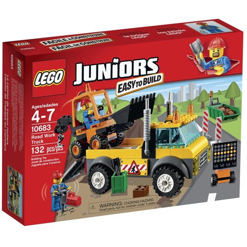 LEGO Juniors 10683 Road Work Truck Building Kit