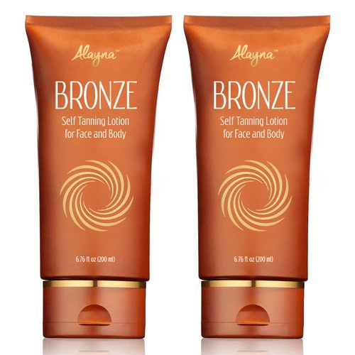 Body Lotion for Self-Tanning Your Face and Full Body, Streak Free Instant Shimmer, quick Dry, Sun...