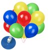 Latex Balloons 100-Pack 10 inch,red green blue and yellow Balloons,Birthday, Wedding, Baby Shower, Party Decoration