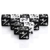 QuadPro 30 Pieces Dice Counters Token Dice Set D6 Dice Cube Compatible with MTG, CCG, Card Gaming Accessory