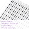 EMEDA 180 Fans Premade Fans Eyelash Extensions Pointy Base Thin Base 8D Stable C Curl Premade Lash Extensions Fans Pre Fanned Volume Lash Extensions (8D 0.07 C Mix 8-14mm)