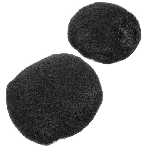 BIUDECO 2 Pcs Hair Bun Maker Extensions Decorative Updo Hairpiece for Women Ideal for Space Buns for Easy Application and Elegant Hairstyles