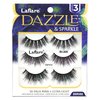 Laflare Dazzle & Sparkle - Colorful and Shining Eyelashes for All Partys, Dramatic lashes Halloween and Xmas, New Year (DSMX02)
