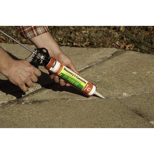 Red Devil 0646 Masonry and Concrete Acrylic Sealant, Pack of 1, Gray