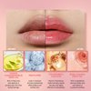 Moisturizing Lip Oil, No-Sticky Tinted Lip Gloss for Dry Lips Lip Balm Lip Care, Shiny and Vegan Tinted Lip Gloss 0.16OZ - 03 APHRODITE