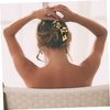 BIUDECO Minimalist Bowknot Spring Hair Clip for Women No Damage Ponytail Holder Snap Hair Clip Ideal Hair Accessory for Everyday Style and Easy Updos