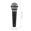 IMIKEYA Kids Microphone Prop: Pretend Microphone Plastic Microphone Fake Microphone Prop Pretend Play Microphone for Kids Boys Girls Families Birthday Party Favors Halloween Costume Prop