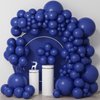 Navy Blue Balloons Latex Balloon 5 10 12 18inch Different Sizes 103pcs Matte Night Blue Dark Blue Balloon Kit for Kids Birthday Party Decoration Under Sea Baby Shower Wedding Jungle Safari