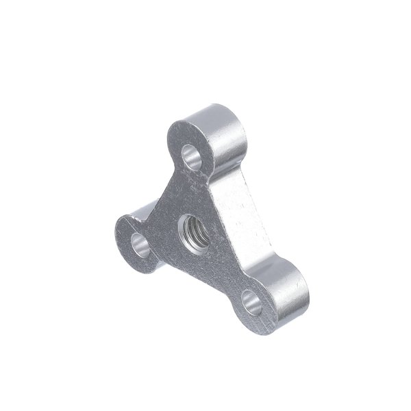 Attwood 5071-3 Sure-Grip Rod Holder Mounting Base — Flush Base, Fits 2-in. Flat Surfaces, Pre-Drilled, Extruded Aluminum,Silver