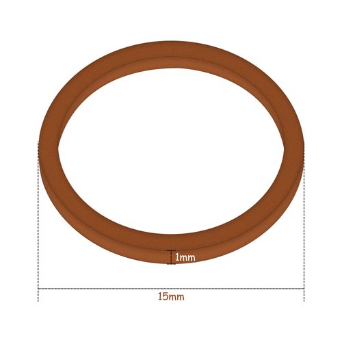 2000 Pack Mini Rubber Bands Elastic Hair Bands Soft Hair Ties with Box for Children Hair Braiding Hair Wedding Hairstyle (Dark Brown)