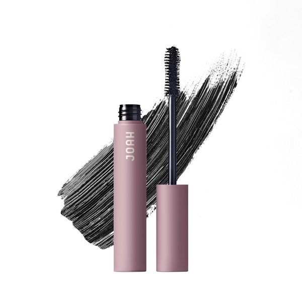 JOAH Lash UPrising Waterproof Volumizing & Lengthening Mascara, Washable, Paraben & Phthalate Free, Cruelty Free, Volume-Maximizing Spoolie Brush Applicator - Blackest Black