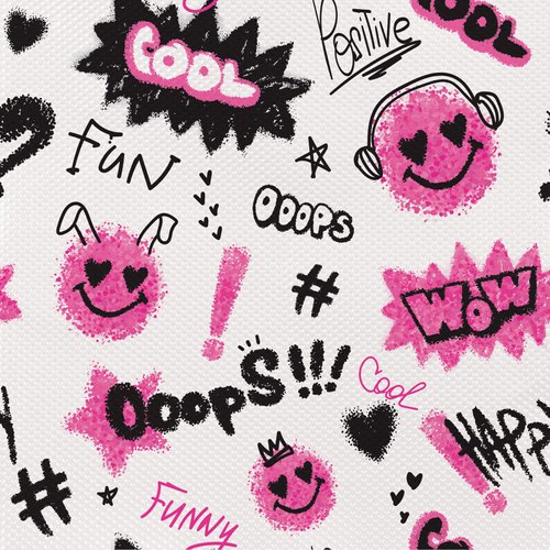 ForPro FUN Cool & Happy Vibes Foil Sheets, Aluminum Foil, Pop-Up Foil Dispenser, Hair Foils for Color Application and Highlighting Services, Food Safe, 5” W x 10.75” L, 500-Count