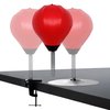 GLACIAL Stress Relief Desktop Punching Bag I Comes with Desk Clamp and Extra Strong Suction Cup I Red