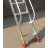 Extension Ladder Replacement Safety Shoe Kit, Feet Foot Pads, Cover for Extension Ladder Feet Accessories Parts