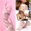 HINZIC 3 Sheets Tiny Finger Tattoo, Small Star Irregular Semi Permanent Henna Tiny Fake Tattoos Temporary for Women Neck Body Hand