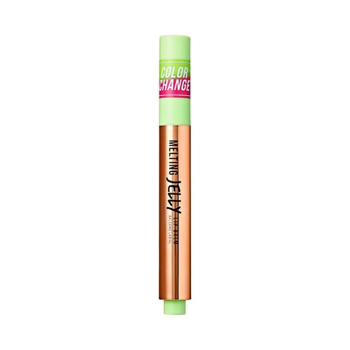 KISS NEW YORK Professional Melting Jelly Lip Balm, High Shine & Moisturizing Lip Stick, Long Lasting, Plumping Effect Look, Non-Sticky & Not Cakey, Easy Application & Natural Coverage (Color Change)