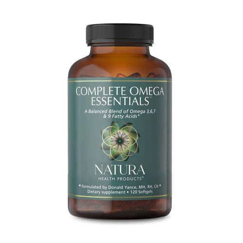 Natura Health Products Complete Omega Essentials Supplement - Balanced Blend of Omega 3, 6, 7, &amp; ...