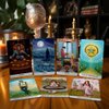 OMNITO Original Idylls 78 Tarot Card Set | Pocket-Sized (4.13" x 2.3") | Unique Borderless Deck | Fortune Telling Cards | Classic Meanings with Online Guide Book for Beginners