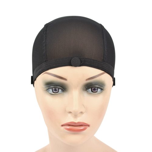 YANTAISIYU 1 Piece Wig Cap Black Mesh Wig Cap Non-slip Wig Cap Elastic Band Wig Caps for Making Wig