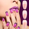 1734 Pieces French Tip Nail Art Stickers - 8 Designs Self-Adhesive French Manicure Strips Stickers Nail Art Tips Guides Decals for DIY Decoration Stencil Tools (48 Sheets)